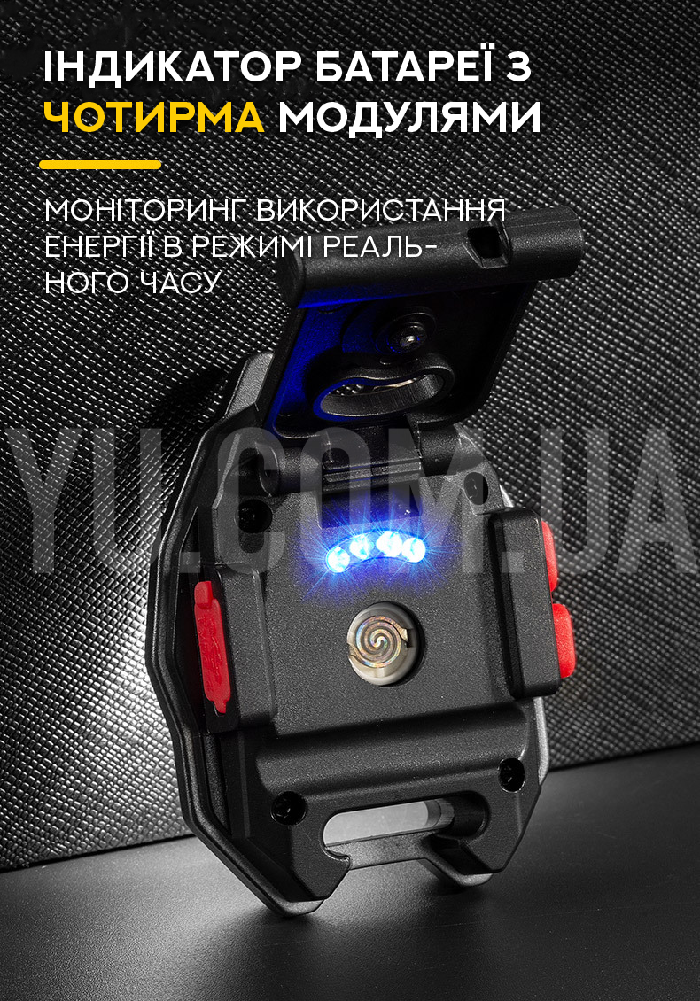 Мультифункциональный туристический фонарик-брелок CAO2/W5144